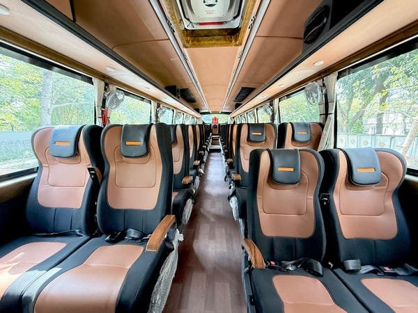 Luxury coach interior
