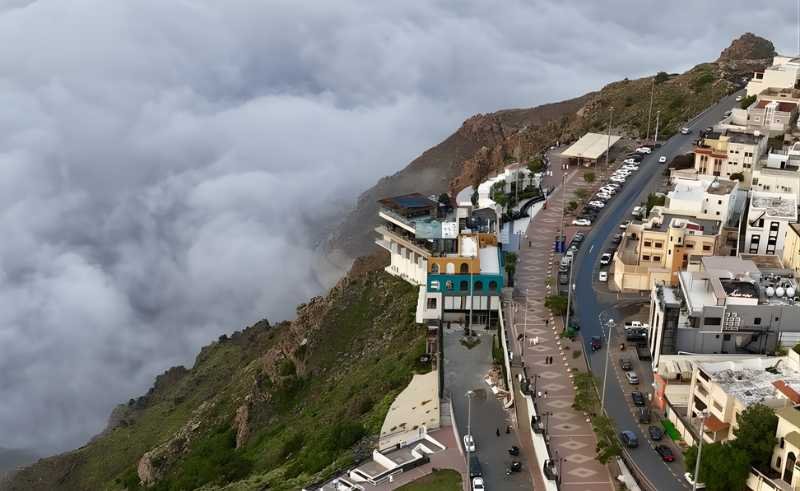Above the clouds, Abha